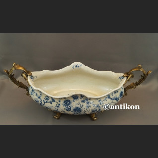 Patera porcelanowa wzór cebulowy wielka  Patera porcelanowa wzór cebulowy wielka