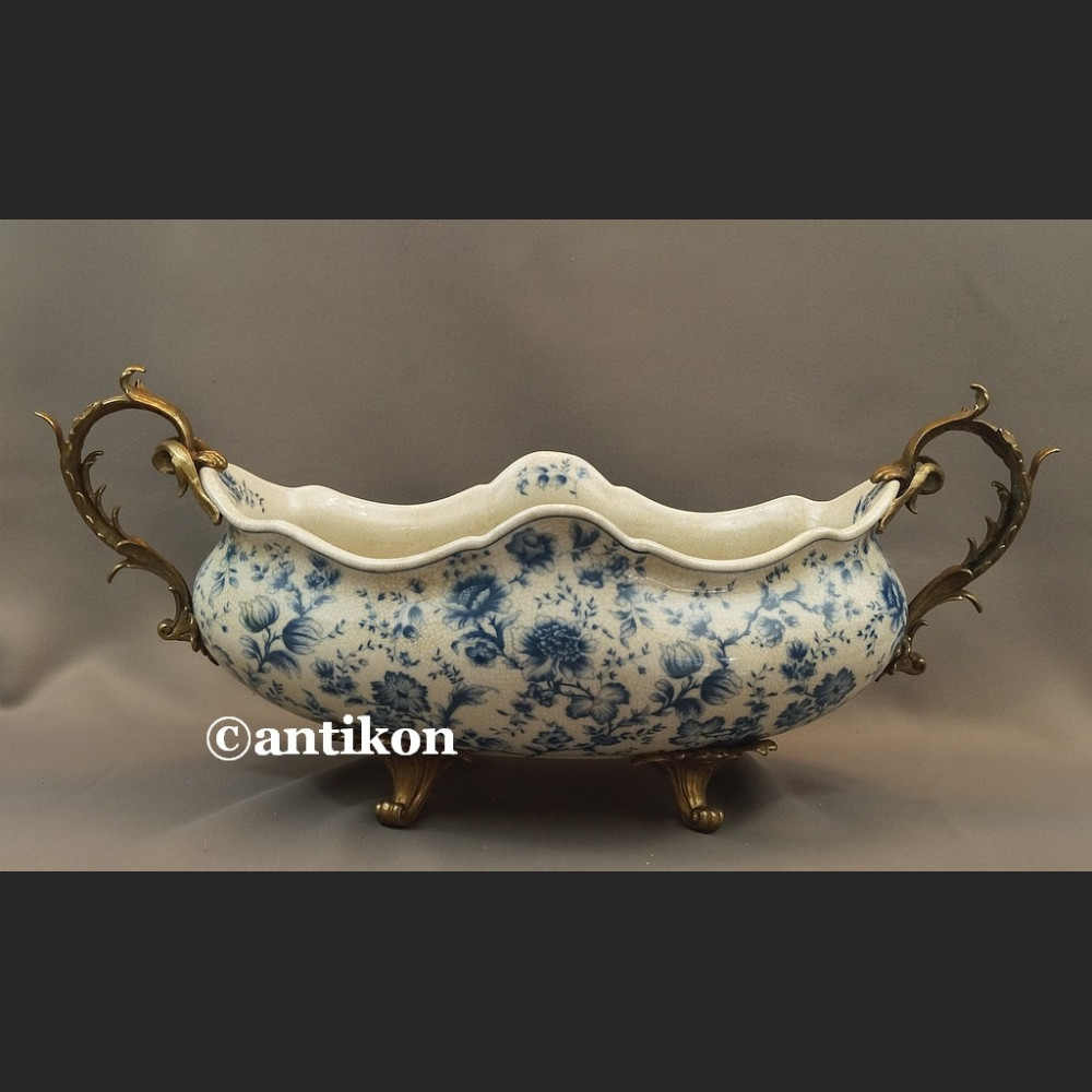 Patera porcelanowa wzór cebulowy wielka  Patera porcelanowa wzór cebulowy wielka