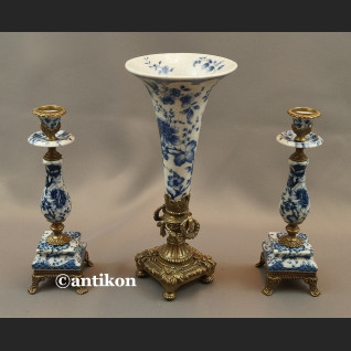 Wazon flet wzór cebulowy Wazon flet wzór cebulowy