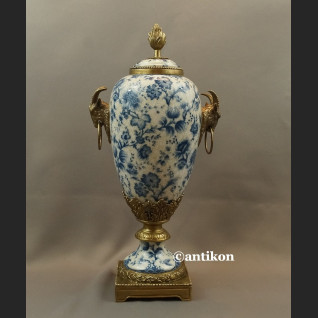 Wazon porcelanowy  wzór cebulowy duża urna 