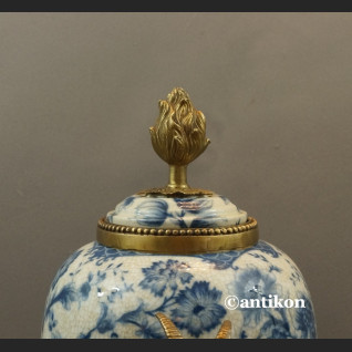 Wazon porcelanowy  wzór cebulowy duża urna 