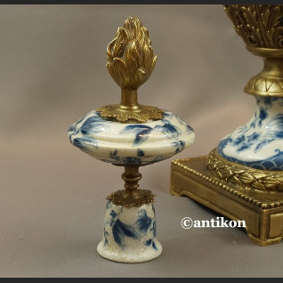 Wazon porcelanowy  wzór cebulowy duża urna 