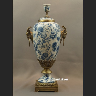 Wazon porcelanowy  wzór cebulowy duża urna 