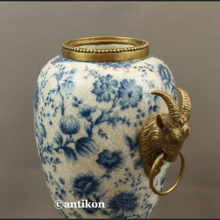 Wazon porcelanowy  wzór cebulowy duża urna 