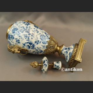 Wazon porcelanowy  wzór cebulowy duża urna 