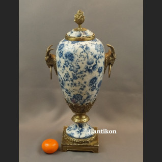 Wazon porcelanowy  wzór cebulowy duża urna 