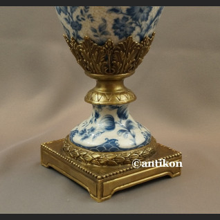 Wazon porcelanowy  wzór cebulowy duża urna 