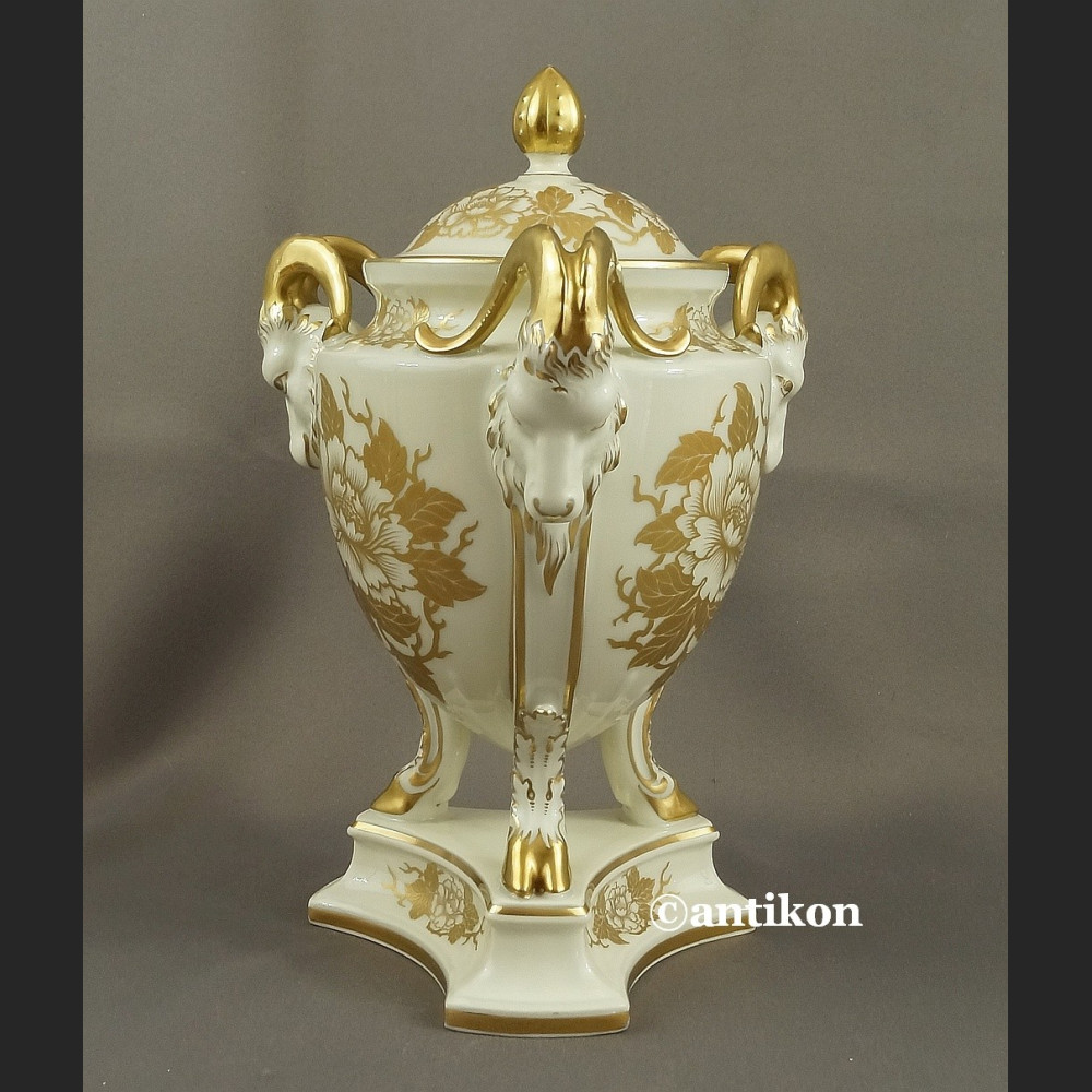 Rosenthal Empire biało złota unkatowa amfora 