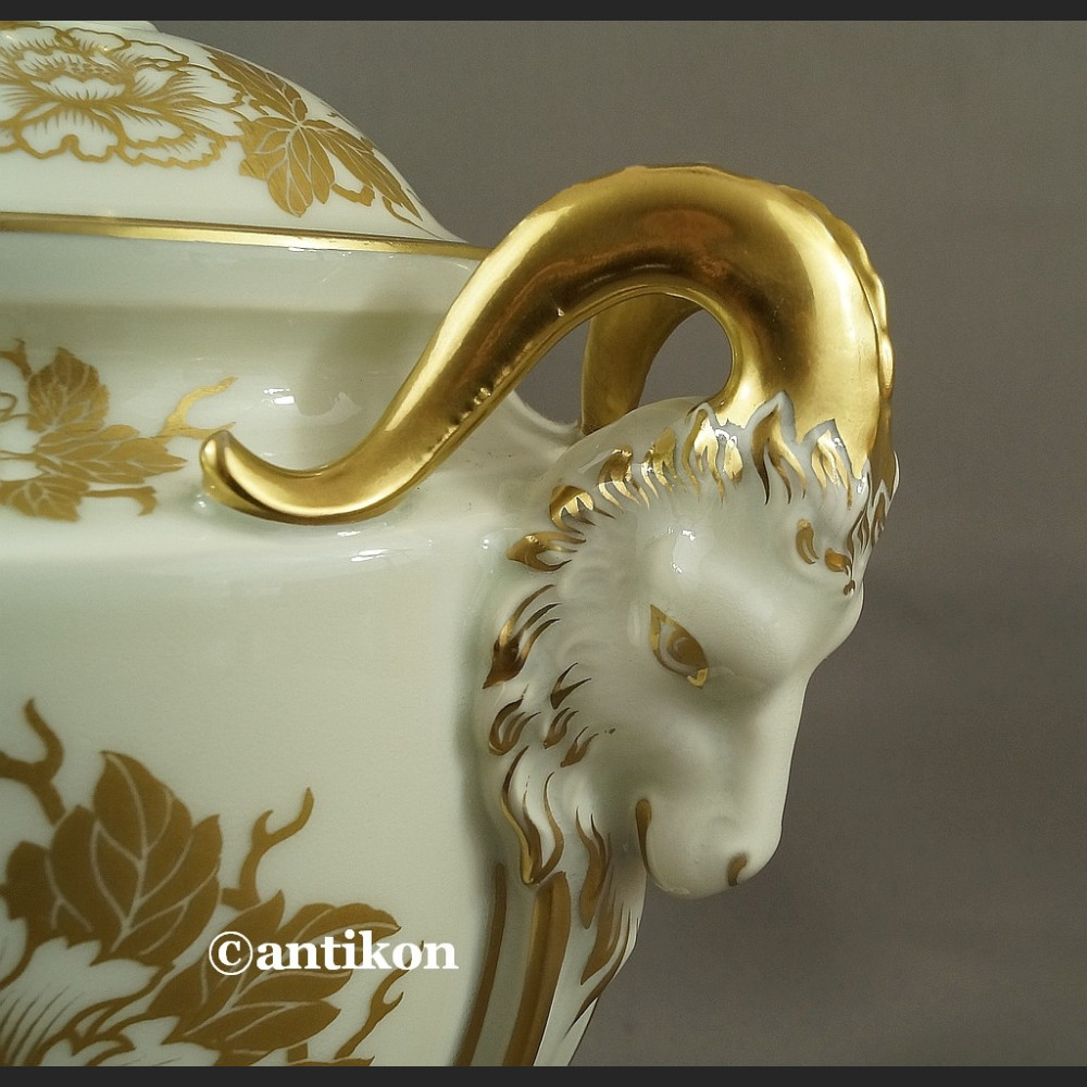 Rosenthal Empire biało złota unkatowa amfora 