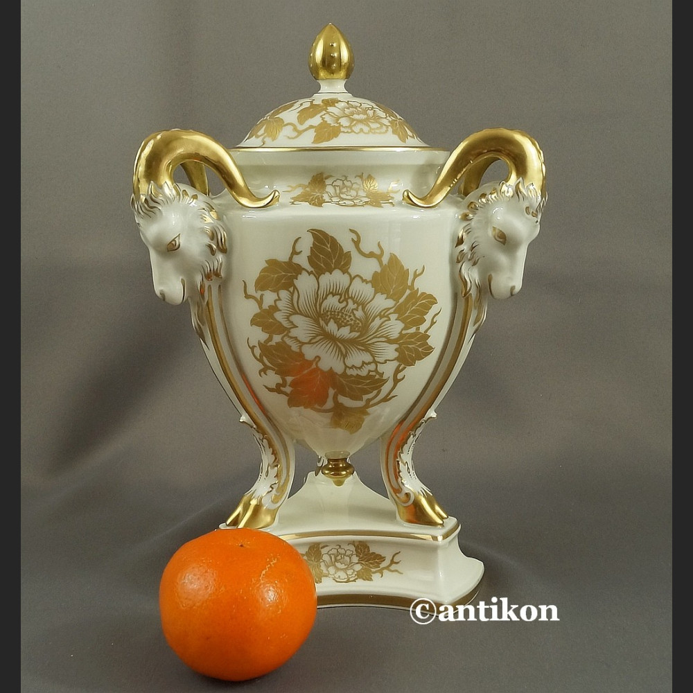 Rosenthal Empire biało złota unkatowa amfora 