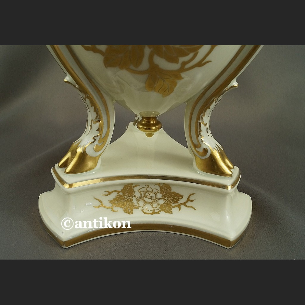 Rosenthal Empire biało złota unkatowa amfora 