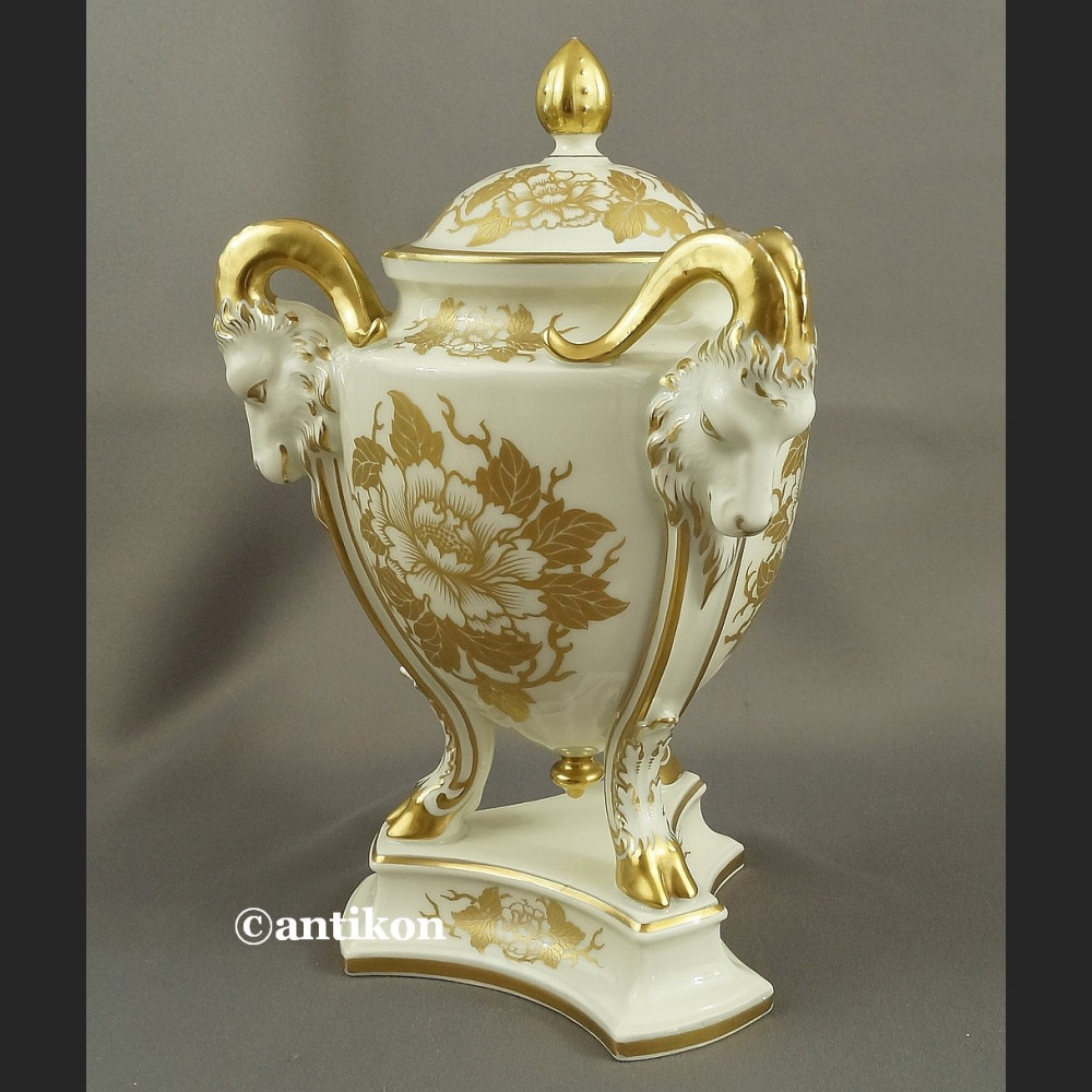 Rosenthal Empire biało złota unkatowa amfora 
