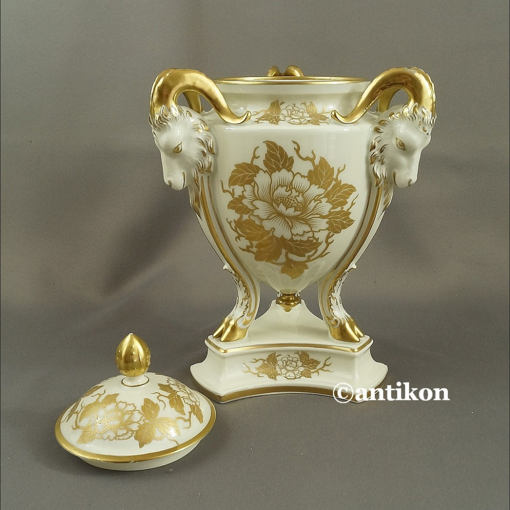 Rosenthal Empire biało złota unkatowa amfora 