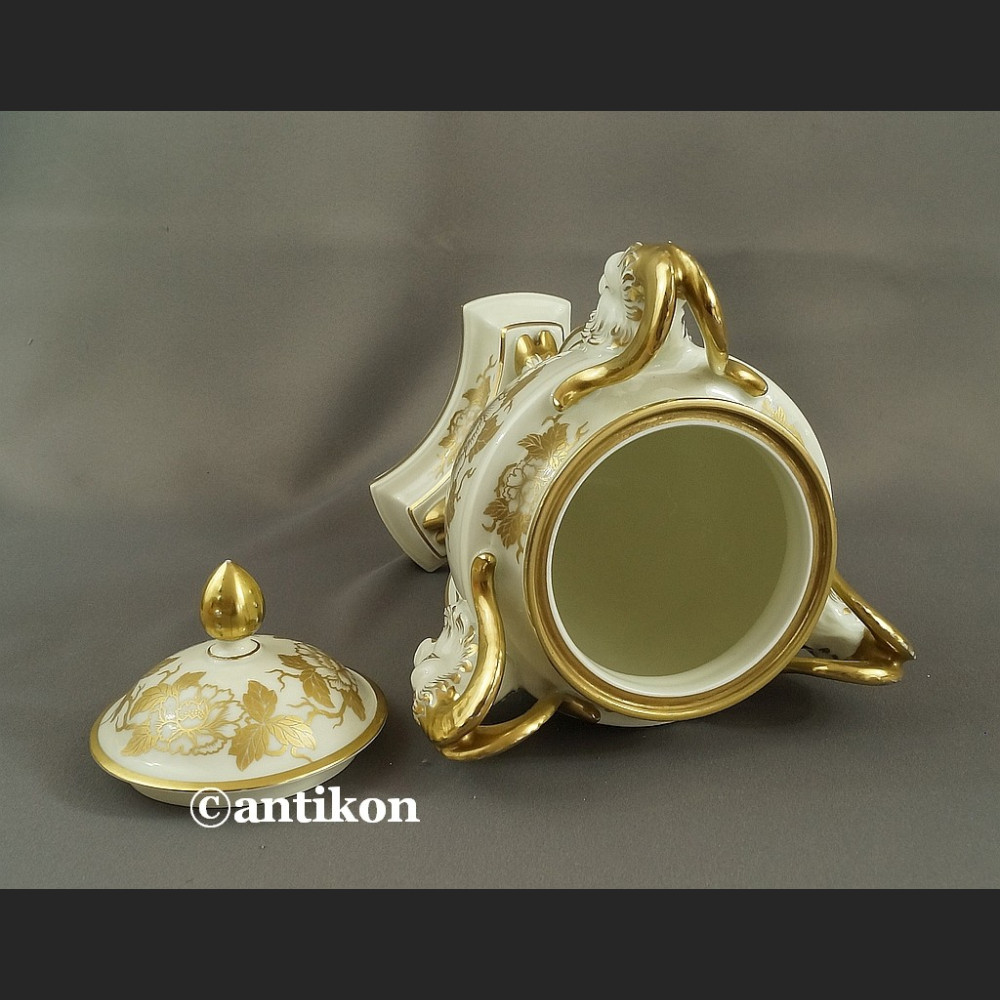 Rosenthal Empire biało złota unkatowa amfora 