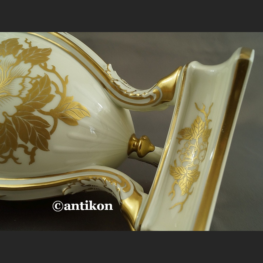 Rosenthal Empire biało złota unkatowa amfora 