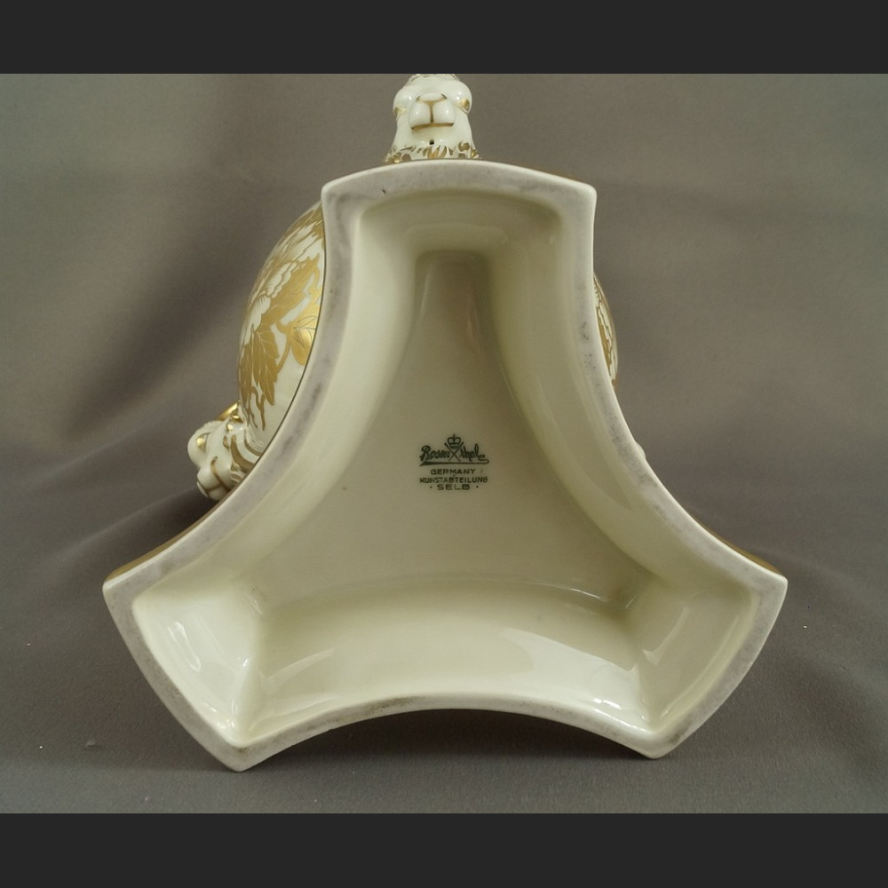 Rosenthal Empire biało złota unkatowa amfora 