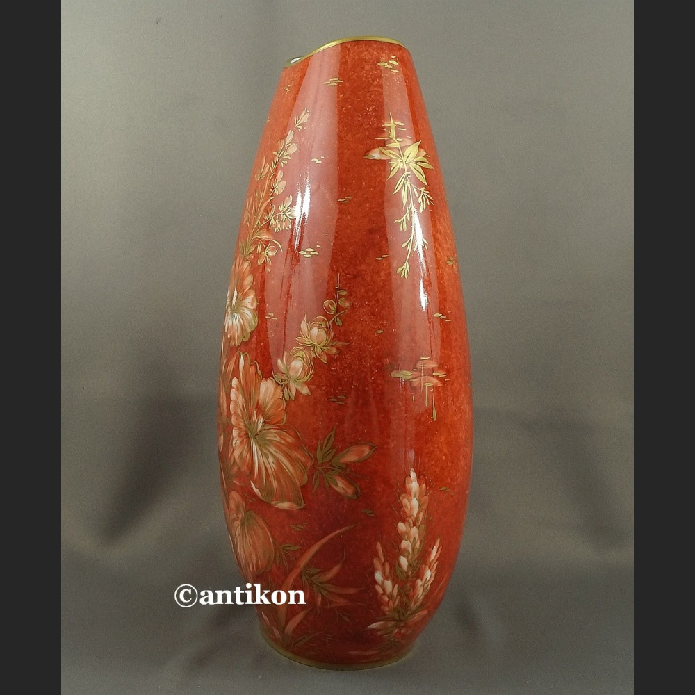 Wazon Rosenthal  Wielki ręcznie malowany Zaczarowany  Wazon Rosenthal  Wielki ręcznie malowany Zaczarowany