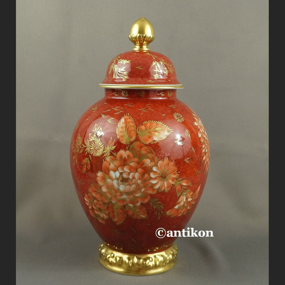 Wazon Rosenthal wielka kula ręcznie malowana Wazon Rosenthal wielka kula ręcznie malowana