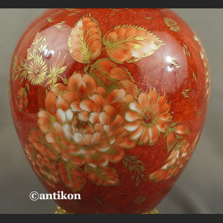 Wazon Rosenthal wielka kula ręcznie malowana Wazon Rosenthal wielka kula ręcznie malowana