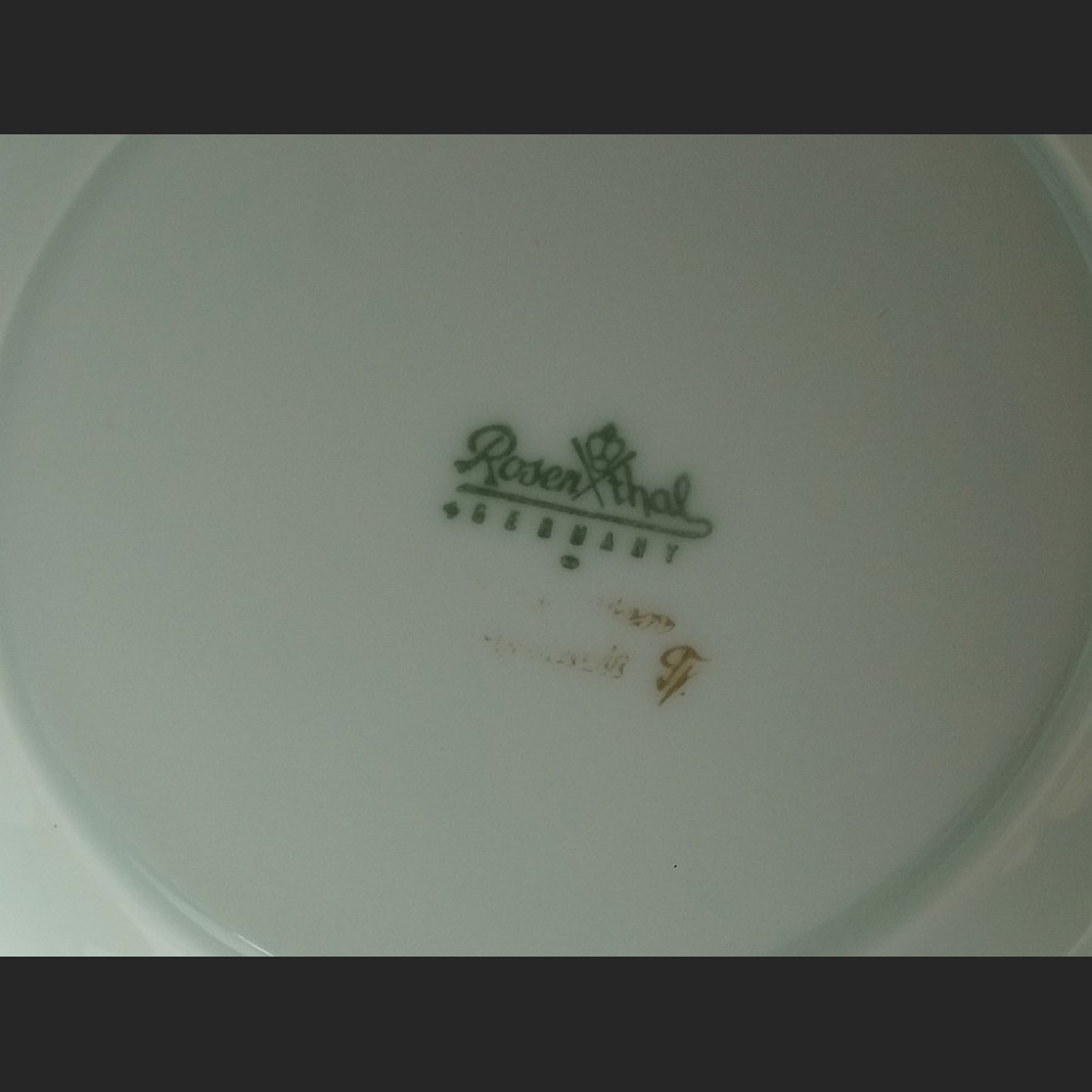 Wazon Rosenthal wielka kula ręcznie malowana Wazon Rosenthal wielka kula ręcznie malowana