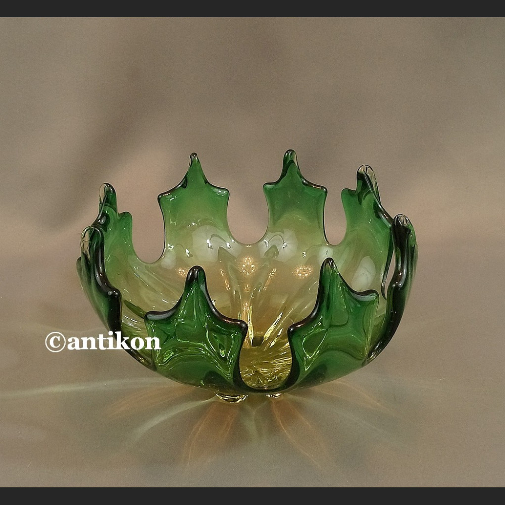 Patera Murano zjawiskowe artystyczne szkło Patera Murano zjawiskowe artystyczne szkło