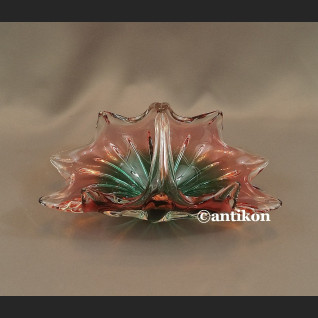 Patera Murano koszyk artystyczne szkło 