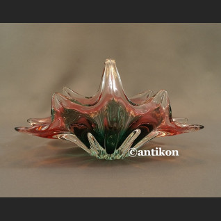 Patera Murano koszyk artystyczne szkło Patera Murano koszyk artystyczne szkło