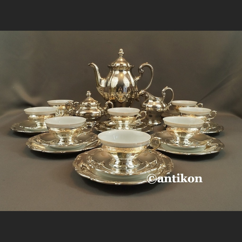 Rosenthal Pompadour serwis srebrny dla 8 osób Rosenthal Pompadour serwis srebrny dla 8 osób