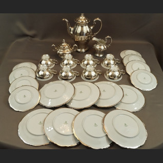 Rosenthal Pompadour serwis srebrny dla 8 osób Rosenthal Pompadour serwis srebrny dla 8 osób