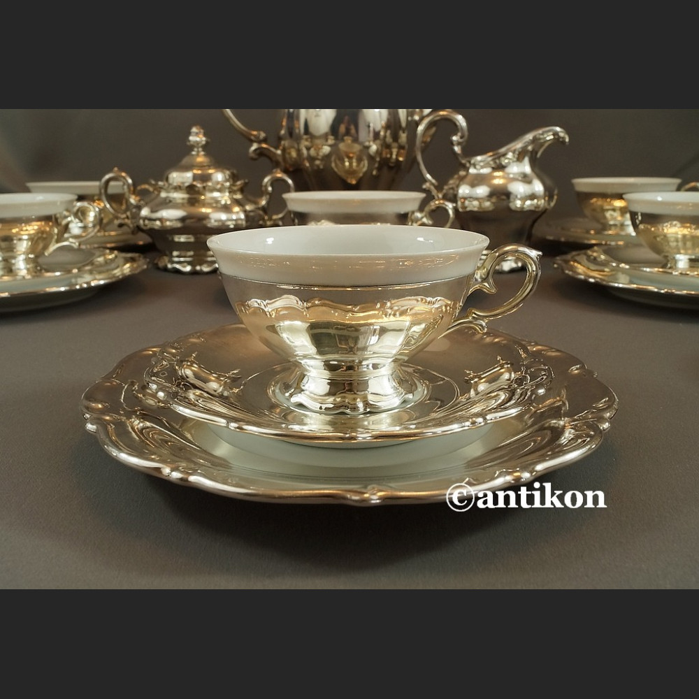 Rosenthal Pompadour serwis srebrny dla 8 osób Rosenthal Pompadour serwis srebrny dla 8 osób
