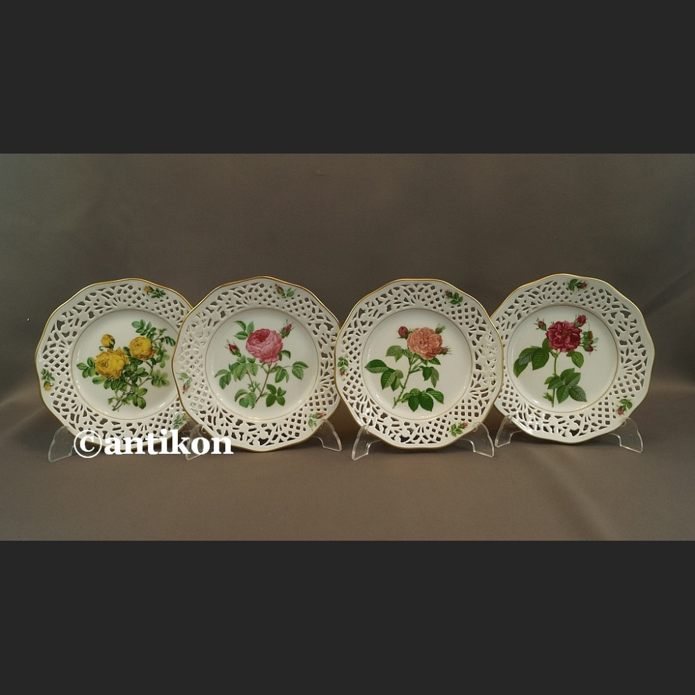 Kolekcjonerskie talerze cała seria róże kwiaty Kolekcjonerskie talerze cała seria róże kwiaty