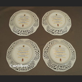 Kolekcjonerskie talerze cała seria róże kwiaty Kolekcjonerskie talerze cała seria róże kwiaty