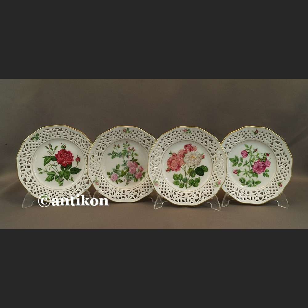 Kolekcjonerskie talerze cała seria róże kwiaty Kolekcjonerskie talerze cała seria róże kwiaty