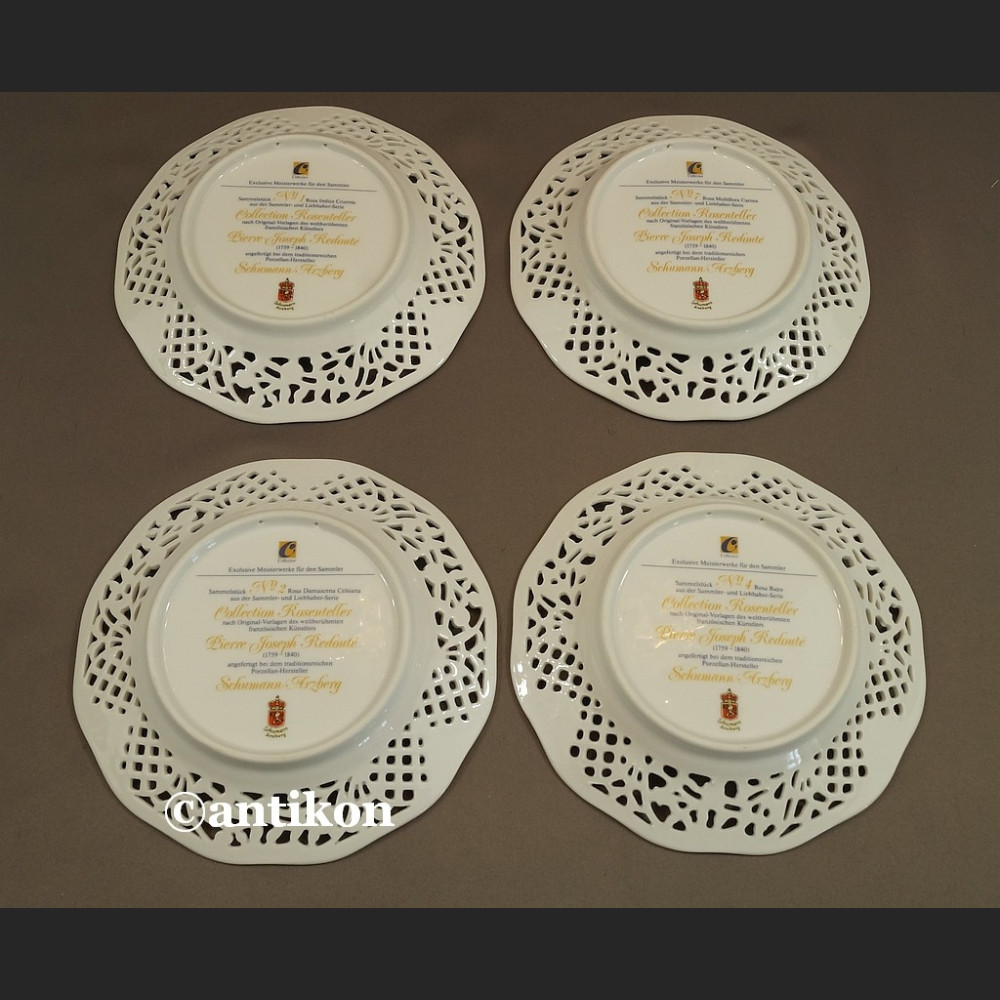 Kolekcjonerskie talerze cała seria róże kwiaty Kolekcjonerskie talerze cała seria róże kwiaty