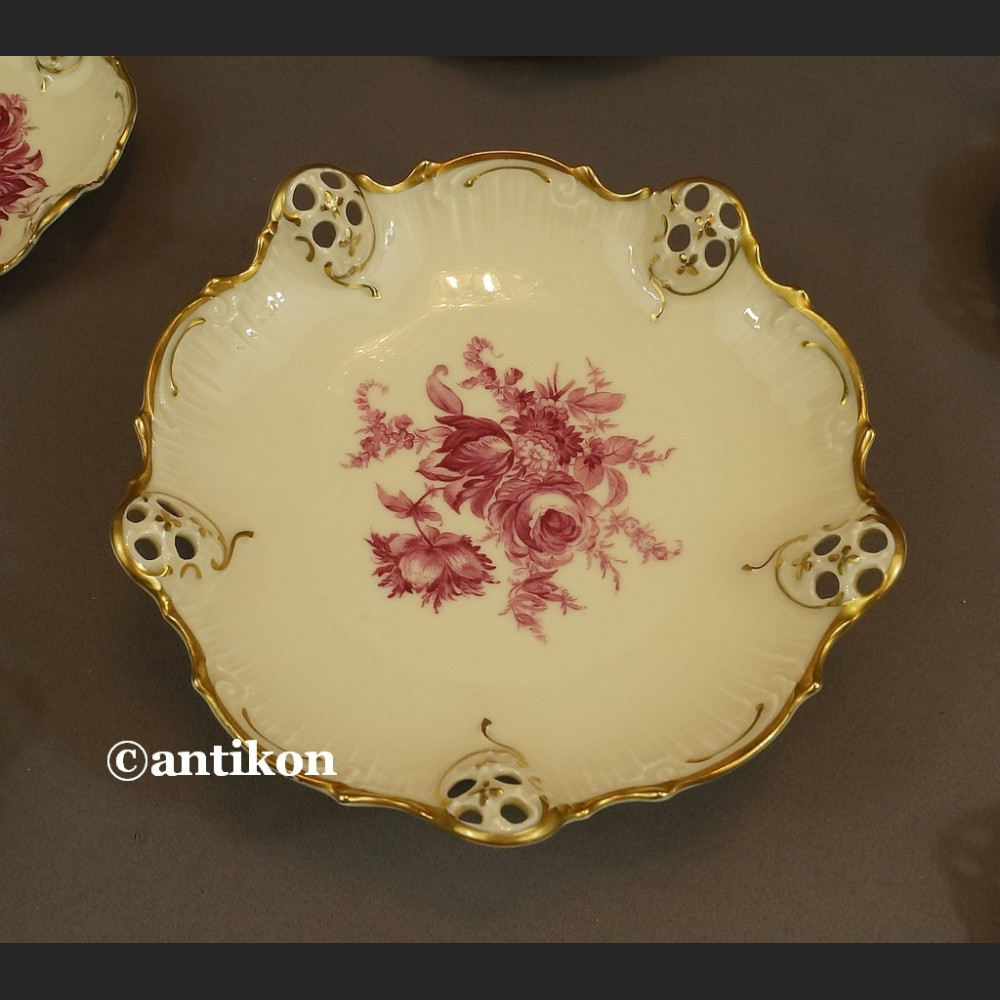 Rosenthal Ivory Bavaria Moliere konfiturówki talerzyki Rosenthal Ivory Bavaria Moliere konfiturówki talerzyki