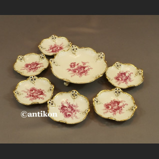 Rosenthal Ivory Bavaria Moliere konfiturówki talerzyki Rosenthal Ivory Bavaria Moliere konfiturówki talerzyki