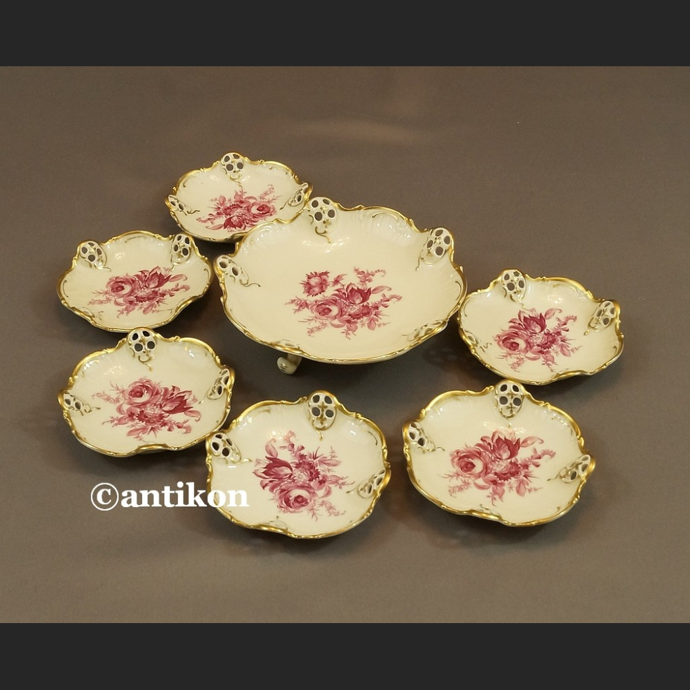 Rosenthal Ivory Bavaria Moliere konfiturówki talerzyki Rosenthal Ivory Bavaria Moliere konfiturówki talerzyki