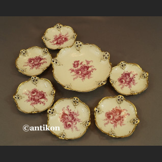 Rosenthal Ivory Bavaria  Moliere konfiturówki talerzyki 