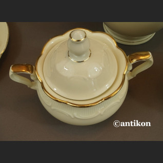 Serwis do herbaty kość słoniowa Bawaria 