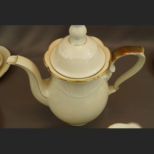 Serwis do herbaty kość słoniowa Bawaria 