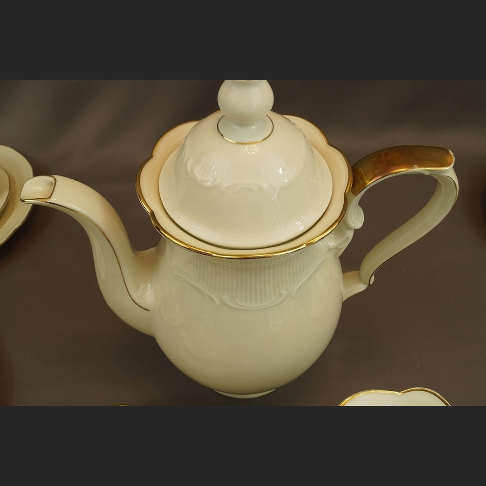 Serwis do herbaty kość słoniowa Bawaria 