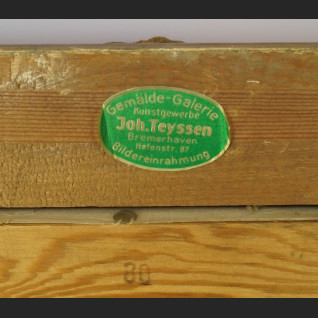 Stary obraz olejny Pejzaż z rzeką i brzozami  Stary obraz olejny Pejzaż z rzeką i brzozami