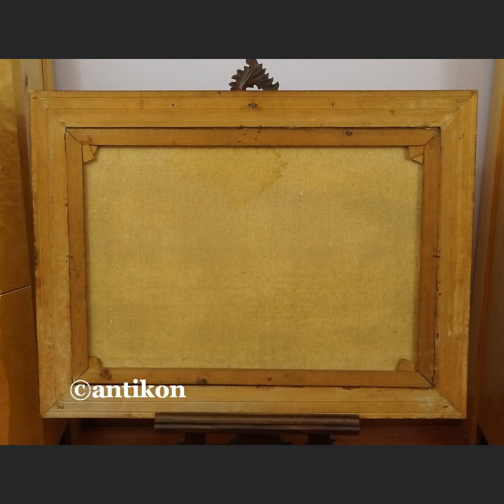 Obraz olejny Zima zimowy pejzaż z chatą Obraz olejny Zima zimowy pejzaż z chatą