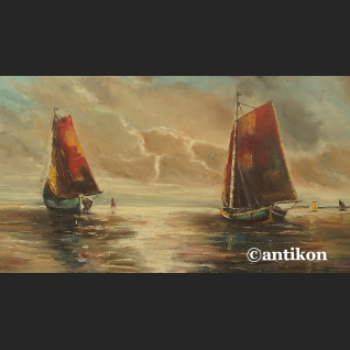 Obraz marynistyczny łodzie żaglowe duży obraz 