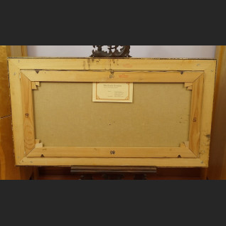 Malarstwo aukcyjne wspaniały pejzaż z mostkiem 