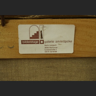 Obraz olejny impresja z wiatrakiem holender 