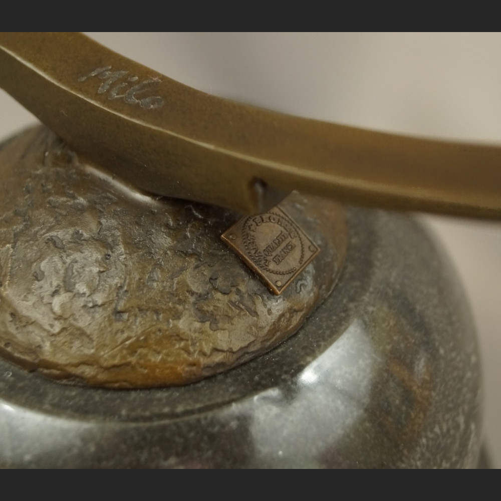 Rzeźba z brązu duże Art Deco tańcząca baletnica Rzeźba z brązu duże Art Deco tańcząca baletnica