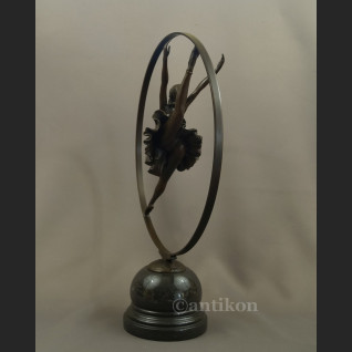 Rzeźba z brązu duże Art Deco tańcząca baletnica Rzeźba z brązu duże Art Deco tańcząca baletnica