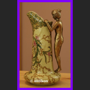 CUDNY PORCELANOWY DZBANEK Z FIG. KOBIETY SECESJA CUDNY PORCELANOWY DZBANEK Z FIG. KOBIETY SECESJA