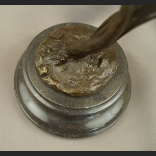 Rzeźba z brązu prześliczny elf pokaźna figura Rzeźba z brązu prześliczny elf pokaźna figura